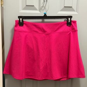 Tommy Bahama Golf Skirt with Shorts with Pockets (Skort) Hot Pink, Size Large